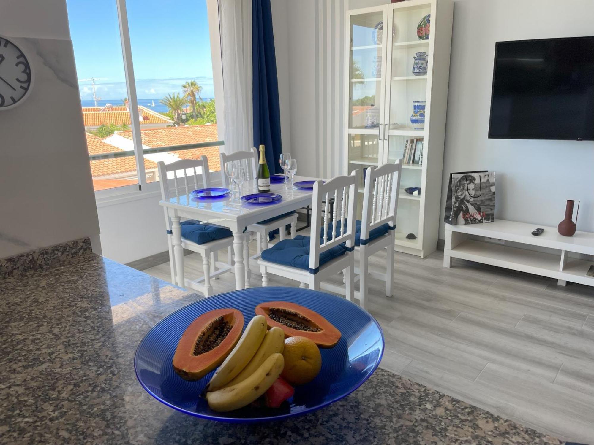 Newly Renovated Apartment With 2 Terrace, 2 Bedroom, 5Min Beach Пуерто-де-Сантьяго Екстер'єр фото